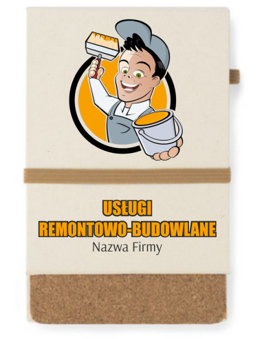 NOTATNIK A6 prezent dla mechanika personalizowany notes Z TWOIM NADRUKIEM