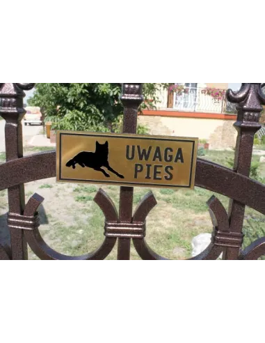 Tabliczka – Tabliczka Ostrzegawcza Grawerowana Laminatu