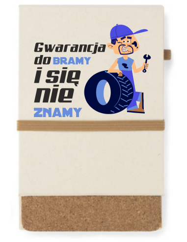 Notes A6 personalizowany prezent dla makijażystki z imieniem