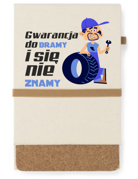 Notes A6 personalizowany prezent dla makijażystki z imieniem