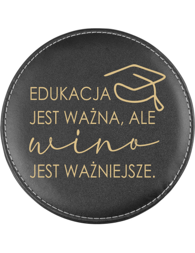 Zestaw do wina Personalizowany grawer PREZENT DLA STUDENTA dla chłopaka 