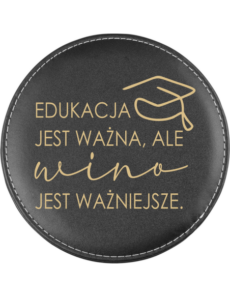 Zestaw do wina Personalizowany grawer PREZENT DLA STUDENTA dla chłopaka 
