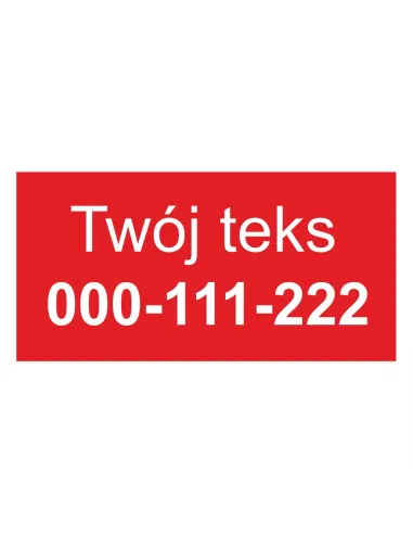 Magnes na Samochód 2szt Sprzedam Zamienię Auto z Nadrukiem