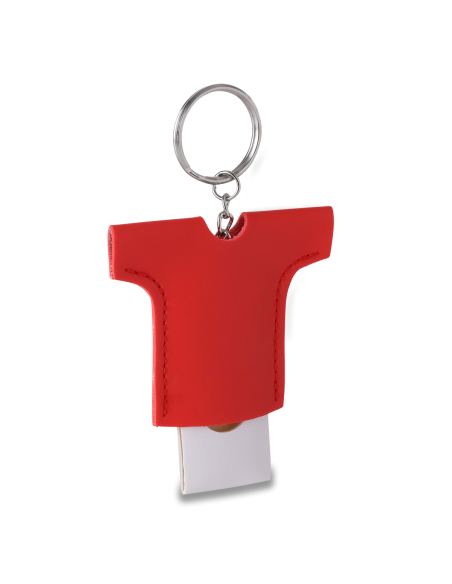 Brelok T-shirt czerwony 100 szt PERSONALIZOWANY GADŻET FIRMOWY