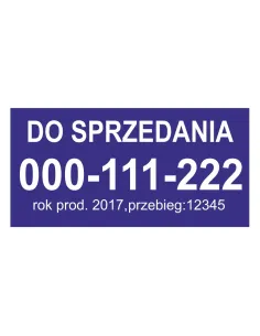 Sprzedam Zamienię Magnes na Samochód Auto Personalizowany