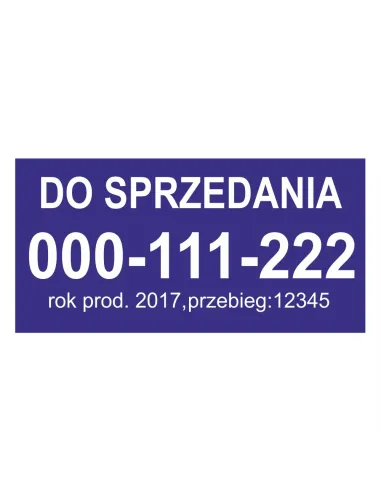 Sprzedam Zamienię Magnes na Samochód Auto Personalizowany