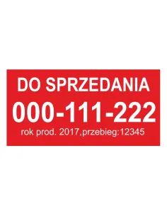 Sprzedam Zamienię Magnes na Samochód Auto 2szt z Projektem