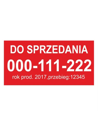 Sprzedam Zamienię Magnes na Samochód Auto 2szt z Projektem