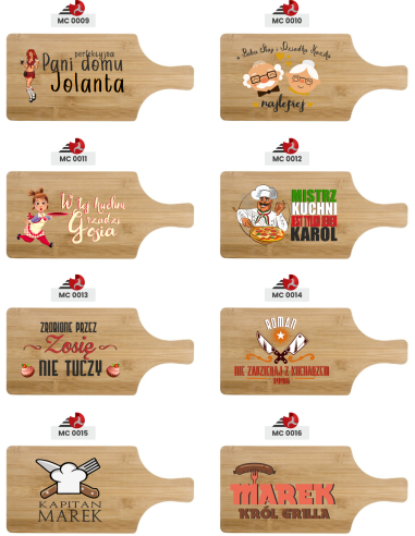 Deska do serów z nożami PERSONALIZOWANY prezent z nadrukiem uv TWÓJ NAPIS