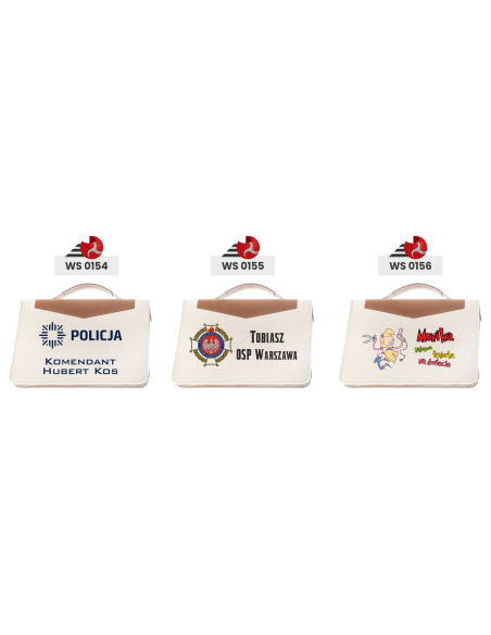 Teczka A4 z twoim logo nadruk UV ekologiczna TWOJA NAZWA GRAFIKA NAPIS
