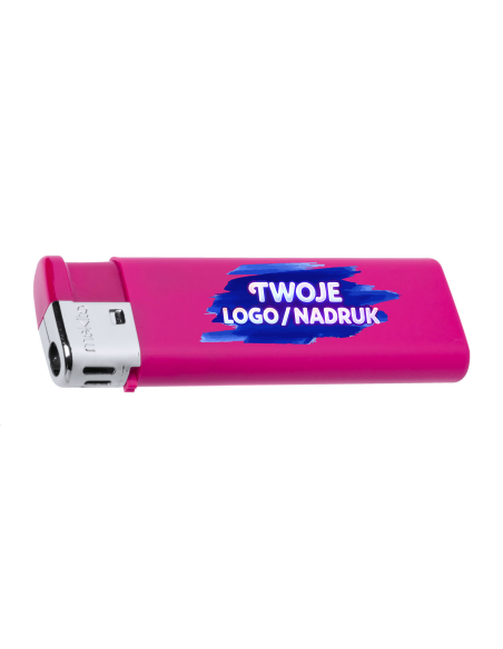 zapalniczka z Twoim nadrukiem UV logo grafika 200 szt gadżet reklamowy