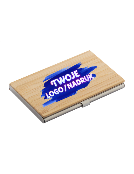 Wizytownik 100 szt Z TWOIM LOGO NAPISEM z indywidualnym nadrukiem UV