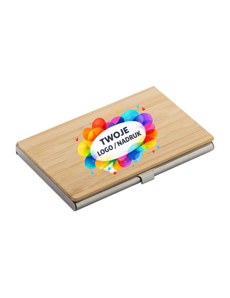 Wizytownik 100 szt Z TWOIM LOGO NAPISEM z indywidualnym nadrukiem UV
