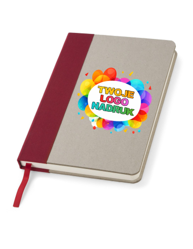 Notes w linie 50 szt Reklamowe gadżety firmowe z nadrukiem UV