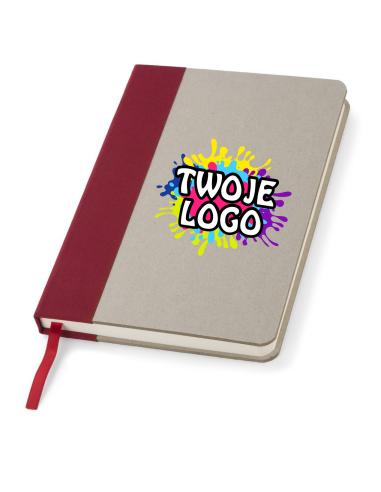 Notes w linie 50 szt Reklamowe gadżety firmowe z nadrukiem UV