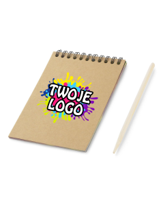 Notes zdrapywanka A6 100 szt Gadżety firmowe z logo nadrukiem UV