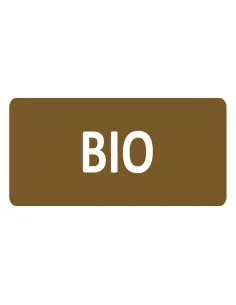 Naklejki Śmieci na Kosz Pojemnik Odpady Bio z Nadrukiem