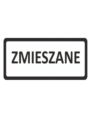 Naklejki z Nadrukiem Śmieci Kosz Pojemnik Odpady Bio