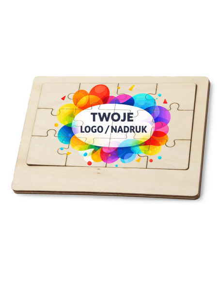 Puzzle drewniane 200 szt Reklamowe gadżety z twoim nadrukiem personalizacja