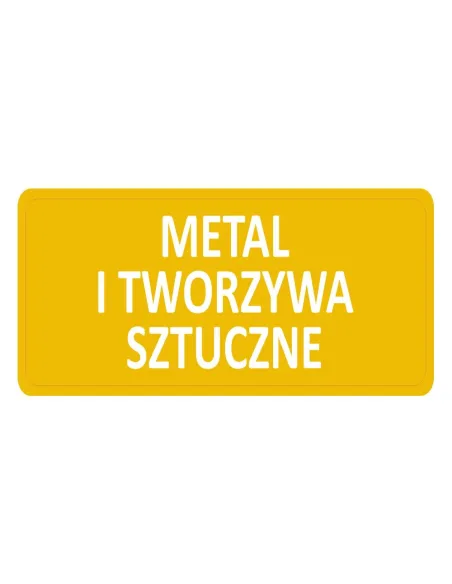 Naklejki Śmieci na Kosz Pojemnik Odpady Bio z Nadrukiem