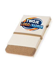 Notes A6 gładki 100 szt Gadżety firmowe z logo nadrukiem UV