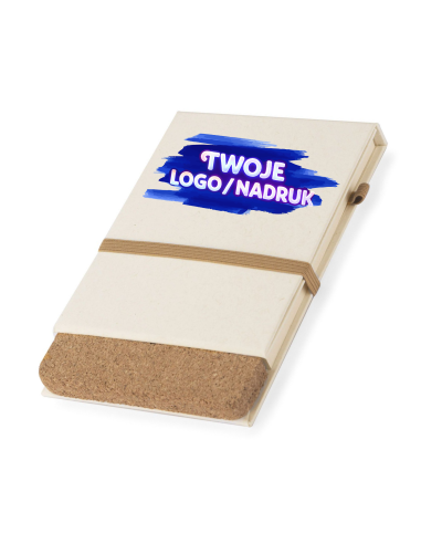 Notes A6 50 szt Reklamowe gadżety firmowe z nadrukiem UV