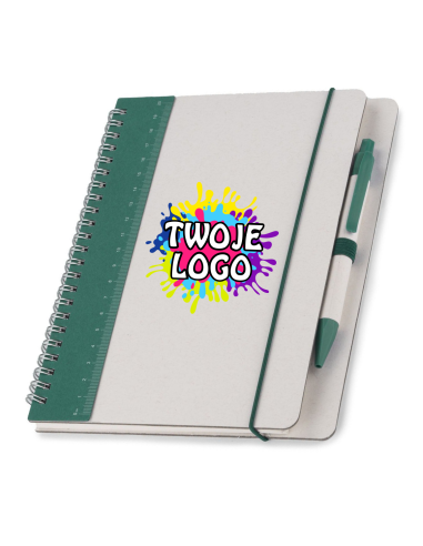 Notes z długopisem A5 200 szt Reklamowe gadżety z nadrukiem personalizacja