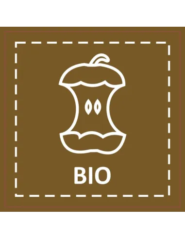 Naklejki Śmieci na Kosz Pojemnik z Nadrukiem Personalizowany