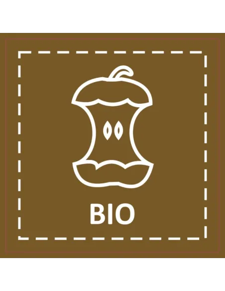 Naklejki Śmieci na Kosz Pojemnik z Nadrukiem Personalizowany