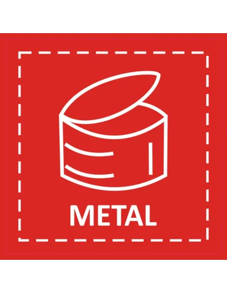 Naklejki Śmieci na Kosz Pojemnik z Nadrukiem Personalizowany