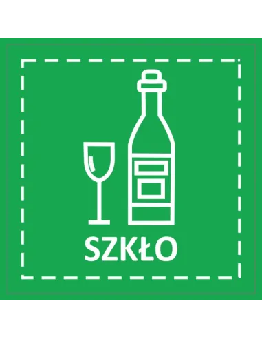 Naklejki Śmieci na Kosz Pojemnik z Nadrukiem Personalizowany