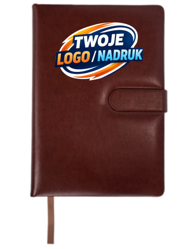 Notes magnetyczne zapięcie 200 szt Reklamowe gadżety z nadrukiem personalizacja
