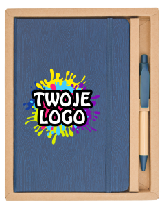 Zestaw notes z długopisem 200 szt Reklamowe gadżety z nadrukiem personalizacja