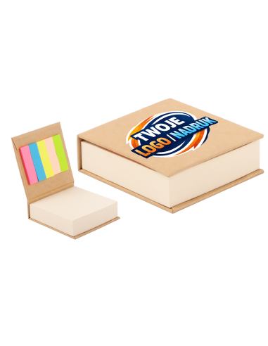 Blok z karteczkami 100 szt Gadżety firmowe z logo nadrukiem UV