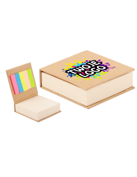 Blok z karteczkami 200 szt Reklamowe gadżety z nadrukiem personalizacja
