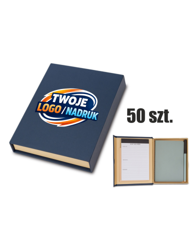 Notes i planner 50 szt Reklamowe gadżety firmowe z nadrukiem UV