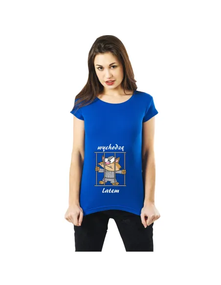 Koszulka z Nadrukiem na Prezent Napis Prezent dla Mamy