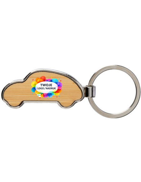 Twoje Logo Brelok Do Kluczy Personalizacja 100 szt Druk UV