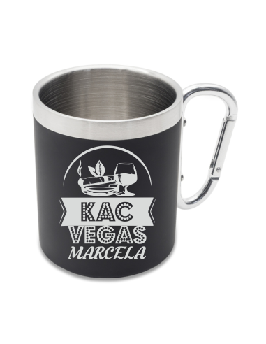 Kubek ze stali Personalizowany Grawerowany Upominek WIECZÓR KAWALERSKI