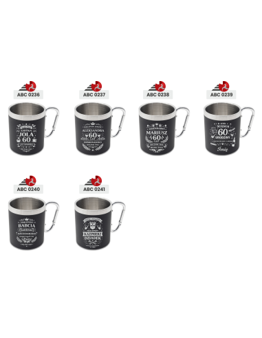 Kubek ze stali Personalizowany Grawerowany Upominek WIECZÓR KAWALERSKI