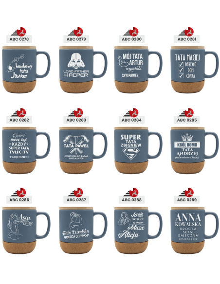 Kubek ceramiczny Personalizowany Prezent z Grawerem DLA budowlańca