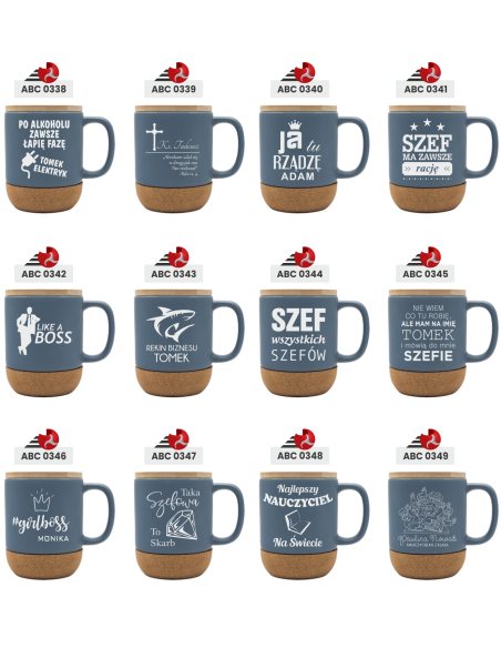 Kubek ceramiczny Personalizowany Prezent z Grawerem NA BABY SHOWER