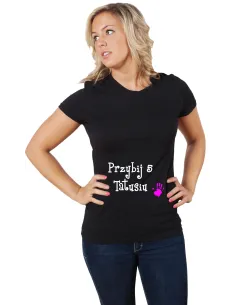 Koszulka z Nadrukiem Prezent Przybij 5 Tatusiu na Prezent