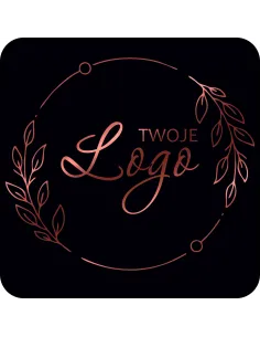 Naklejki z Nadrukiem z logo 5 cm 50 szt Etykiety Twojej