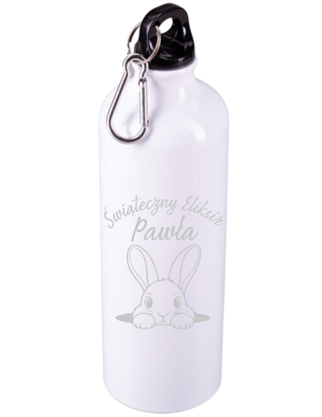 BIDON ALUMINIOWY 800 ML Personalizowany Prezent z Grawerem NA WIELKANOC