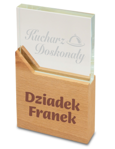 Trofeum statuetka Personalizowany Grawerowany Upominek NA DZIEŃ DZIADKA