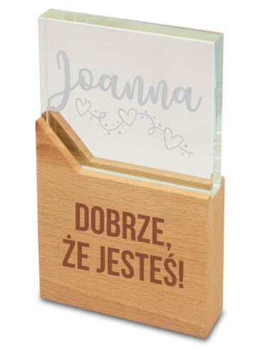 Trofeum statuetka Wyjątkowy Prezent z Indywidualnym Grawerem DZIEŃ KOBIET