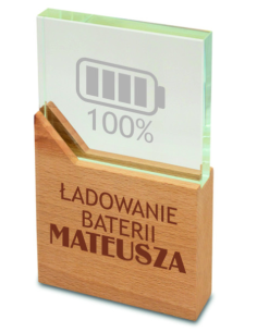 Trofeum statuetka Personalizowany Grawerowany Upominek TWÓJ NAPIS GRAFIKA
