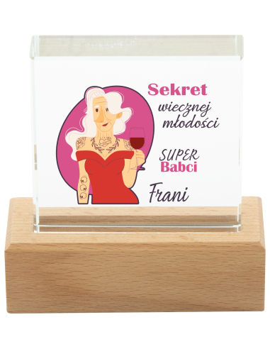 Prezent na WIECZÓR PANIEŃSKI Upominek Gadżet Trofeum z DOWOLNĄ Grafiką LOGO