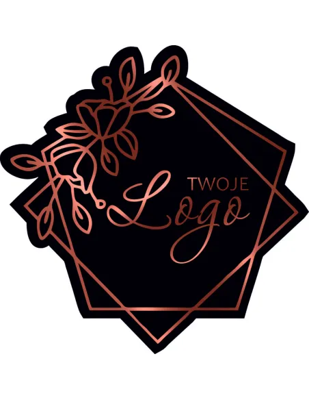 Naklejki Etykiety logo Twojej Firmy 10 cm 500 szt z logo